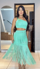 Vestido Cancún - Verde Água