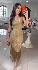 Vestido Marisa - Dourado