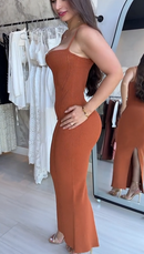 Vestido Kelly - Terracota