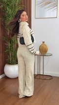 Conjunto Conforto - Bege Mescla