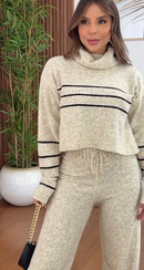 Conjunto Conforto - Bege Mescla