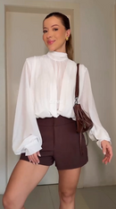 Blusa Charme - Branco