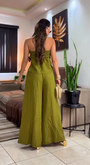 Conjunto Aurora - Verde Oliva