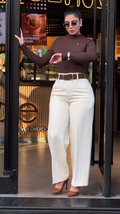 Calça Alfaiataria - Off-White
