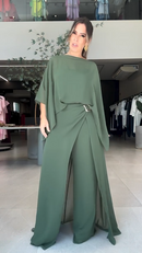 Conjunto com Capa - Verde Militar