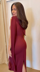 Vestido Rubi - Vinho