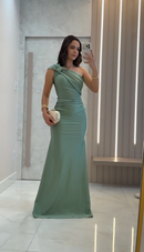Vestido Verona - Verde Sálvia