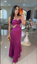 Vestido Jasmin - Fúcsia