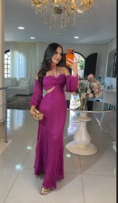 Vestido Jasmin - Fúcsia