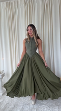 Vestido Oliva - Verde Oliva