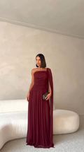 Vestido Bella - Vinho