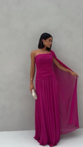 Vestido Bella - Fúcsia