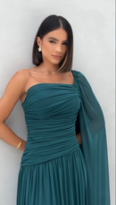 Vestido Bella - Verde Petróleo