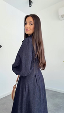 Vestido Jeans - Jeans Escuro