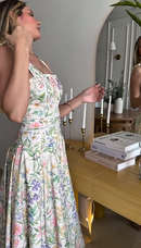 Vestido Alicia - Floral Off-White