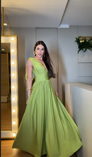 Vestido Mari - Verde Pistache
