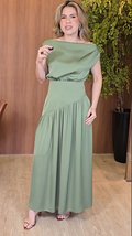 Vestido Daniele - Verde Oliva