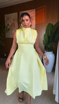 Vestido Grazi - Amarelo