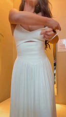 Conjunto Branco Recorte - Frente