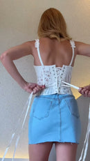 Conjunto Jeans Corset - Frente