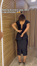 Vestido Enola - Preto
