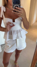 Conjunto Dias - Branco