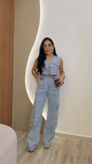 Conjunto Cargo Colete