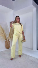 Conjunto Bicolor - Amarelo