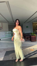 Conjunto Verde Pistache Corset - Verde Pistache
