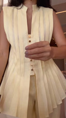 Conjunto Off White Linho - Off White