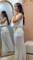 Conjunto Branco Assimétrico - Branco