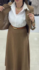 Conjunto Khaki Alfaiataria - Khaki