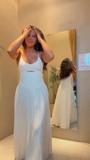 Conjunto Branco Recorte - Branco