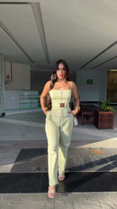 Conjunto Verde Pistache Corset - Verde Pistache
