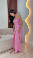 Conjunto Rosa Pantalona - Rosa