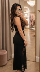 Conjunto Preto Saia Guipir - Preto