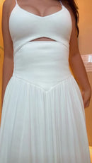 Conjunto Branco Recorte - Branco