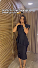 Vestido Enola - Preto