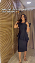 Vestido Enola - Preto