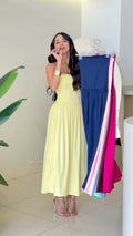 Vestido Tomara Que Caia - Creme