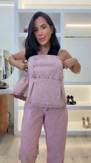 Conjunto Jeans Estonado