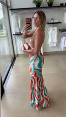 Vestido Copacabana - Estampado Tropical