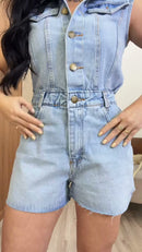 Macaquinho Jeans